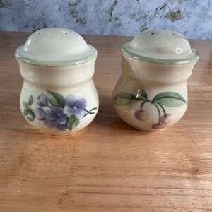 Pfaltzgraff vintage salt and pepper shaker set ON SALE!